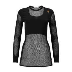 Aclima WoolNet Crewneck, dame (Jet Black)