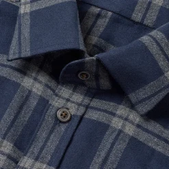 Asivik Blåvand LS skjorte, herre (Dark Blue)