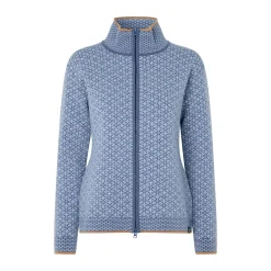 Asivik Feggesund Wool Cardigan, dame (Blue)