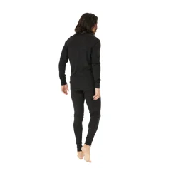 Asivik Hike Wool Blend Uldunderbukser, herre (Black)