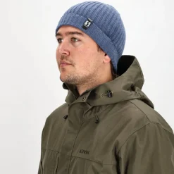 Asivik Knitted Wool Strikhue (Blue)