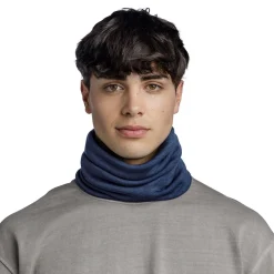 Buff Merino HW Neck Warmer (Night Blue)