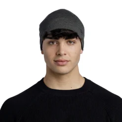 Buff Merino MW Beanie (Bark)
