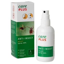 Care Plus Anti-Insect DEET 40%, myggespray 100 ml