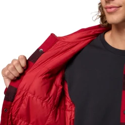 Columbia High Cascades Shirt Jacket, herre (Red Dahlia)