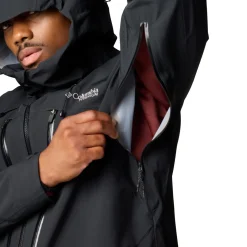 Columbia Platinum Peak II 3-lags skijakke, herre (Black)