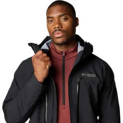 Columbia Platinum Peak II 3-lags skijakke, herre (Black)