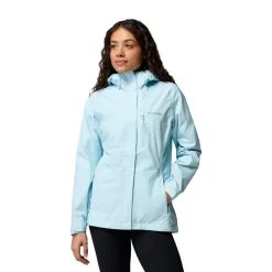 Columbia Pouring Adventure regnjakke, dame (Marine Light)