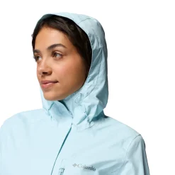 Columbia Pouring Adventure regnjakke, dame (Marine Light)