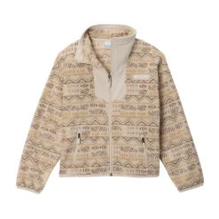Columbia Sequioia Grove FZ Fleece, junior (Stone Green)