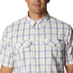 Columbia Silver Ridge Lite Plaid skjorte SS, herre