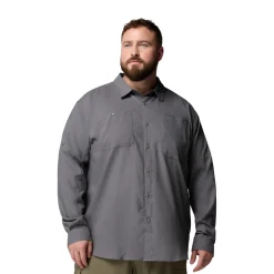 Columbia Silver Ridge Utility II LS Skjorte, herre (City Grey)