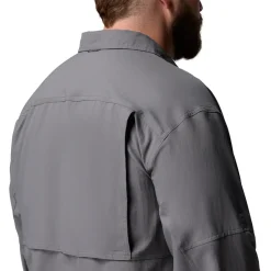 Columbia Silver Ridge Utility II LS Skjorte, herre (City Grey)