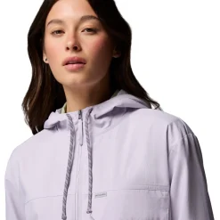 Columbia Skien Valley Hooded LS Sommer- og myggejakke, dame (Lavender)