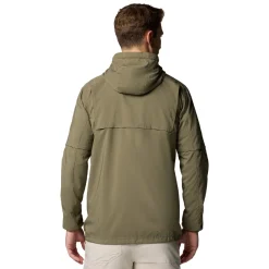 Columbia Skien Valley Hooded LS Sommer- og myggejakke, herre (Stone Green)