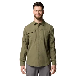 Columbia Skien Valley LS Skjorte, herre (Stone Green)