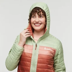 Cotopaxi Capa Insulated Hooded jakke, dame (Green Tea)