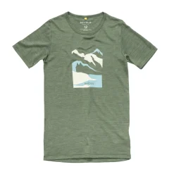 Devold Molnes Merino 150 T-shirt, junior (Forest)