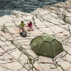 Fjällräven Abisko Dome 3 kuppeltelt, 3 personer (Pine Green)