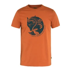 Fjällräven Arctic Fox T-shirt, herre (Teracotta Brown)