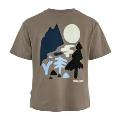 Fjällräven Forest Walk T-shirt, dame (Suede Brown)