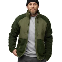Fjällräven Vardag Pile Fleece, herre (Deep Forest / Laurel Green)