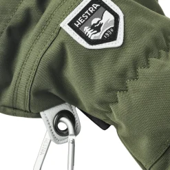 Hestra Army Leather Heli Ski Mitts skiluffer (Olive)