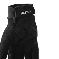 Hestra Bike Guard D3O Long 5-Finger cykelhandsker (Black)