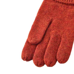 Hestra Raggwool Glove uldhandsker (Brick Red)