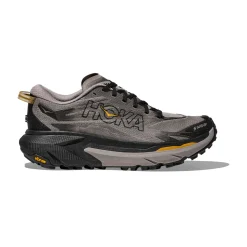 Hoka Mafate 5 trailsko, herre (Cement Black)