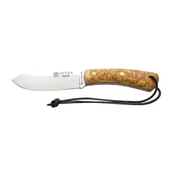 Joker Nessmuk Massurbirk Bushcraft- og jagtkniv (Brown)