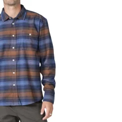 Klitmøller Collective Bobby Shirt, herre (Navy Rust Check)