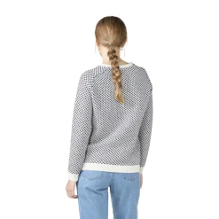 Klitmøller Elaine Knit Sweater, dame (Cream Navy)