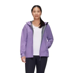 Mammut Alto Light HS Hooded Skal- og regnjakke, dame (Lavandin)