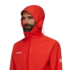 Mammut Alto Light HS Hooded Skal- og regnjakke, herre (Mammut Red)
