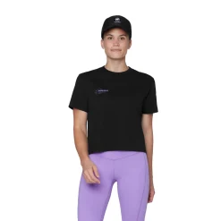 Mammut Base Cropped T-shirt, dame (Black)