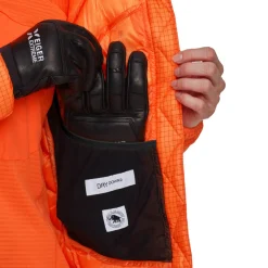 Mammut Eiger Nordwand Light Down IN Hooded Dunjakke, dame (Eiger Orange)