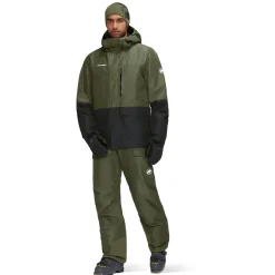 Mammut Fall Line HS Thermo Skijakke, herre (Dark-Marsh)