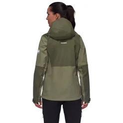 Mammut Linard Guide HS Hooded Skaljakke, dame (Dark Marsh)