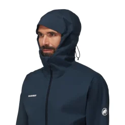 Mammut Linard Guide HS Hooded Jakke, herre (Marine)