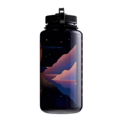 Nalgene Wide Mouth Sustain drikkedunk 1 L (Grey Moonset)