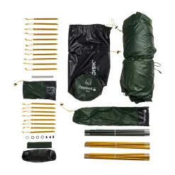 Nordisk Oppland 3 LW 2.0, 3-personers telt (Forest Green)