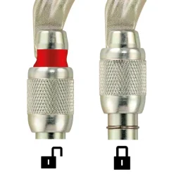 Petzl Vulcan Stål Skruekarabin