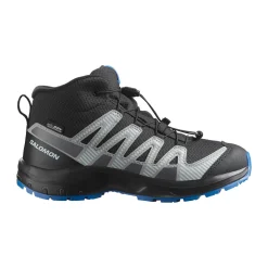 Salomon Youth XA Pro V8 Mid CSWP vandrestøvle, junior (Black/Blue)