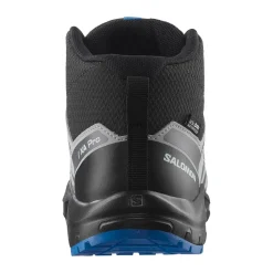 Salomon Youth XA Pro V8 Mid CSWP vandrestøvle, junior (Black/Blue)