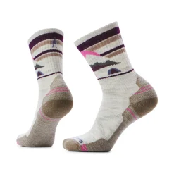 Smartwool Hike Light Cushion Mountain Moon Crew Vandresok, dame (Ash)