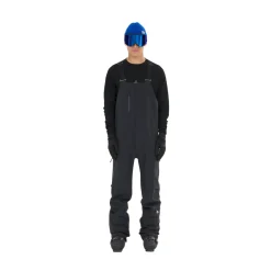 SOS Kula 3-lags Shell Bib Skibukser, herre (Black)