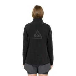 SOS Munson Full Zip Fleece, dame (Black)