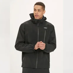 Weather Report Delton regnjakke, herre (Black)