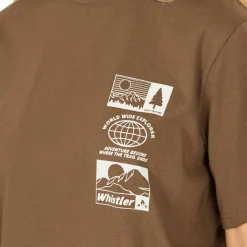 Whistler Arwen T-shirt, dame (Teak)